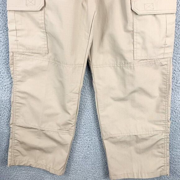 Propper BDU Pants Mens 32 Tan Combat Trousers Outdoor Hiking Camping Fish 32x27 - Picture 2 of 16